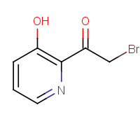 1185186-19-9 2-bromo-1-(3-hydroxypyridin-2-yl)ethanone chemical structure