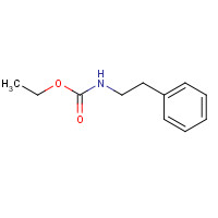 6970-83-8 ethyl N-(2-phenylethyl)carbamate chemical structure