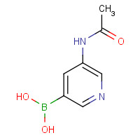 1321900-20-2 (5-acetamidopyridin-3-yl)boronic acid chemical structure