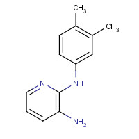 70358-30-4 2-N-(3,4-dimethylphenyl)pyridine-2,3-diamine chemical structure