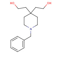 160133-33-5 2-[1-benzyl-4-(2-hydroxyethyl)piperidin-4-yl]ethanol chemical structure