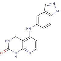 1265635-80-0 5-(1H-indazol-5-ylamino)-3,4-dihydro-1H-pyrido[2,3-d]pyrimidin-2-one chemical structure