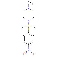 223785-97-5 1-methyl-4-(4-nitrophenyl)sulfonylpiperazine chemical structure