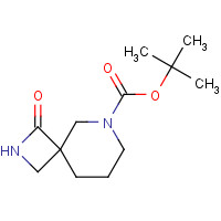 1160246-71-8 tert-butyl 3-oxo-2,6-diazaspiro[3.5]nonane-6-carboxylate chemical structure
