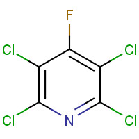 34415-32-2 2,3,5,6-tetrachloro-4-fluoropyridine chemical structure