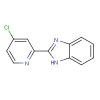 71113-83-2 2-(4-chloropyridin-2-yl)-1H-benzimidazole chemical structure