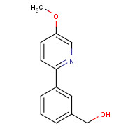 1349715-56-5 [3-(5-methoxypyridin-2-yl)phenyl]methanol chemical structure