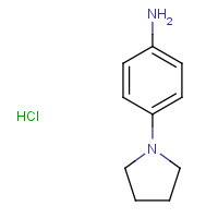 216670-47-2 4-pyrrolidin-1-ylaniline;hydrochloride chemical structure
