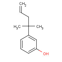 81194-51-6 3-(2-methylpent-4-en-2-yl)phenol chemical structure