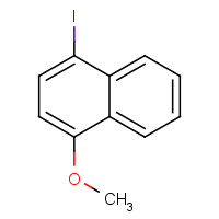 2607-25-2 1-iodo-4-methoxynaphthalene chemical structure