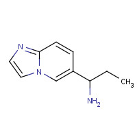 1270568-54-1 1-imidazo[1,2-a]pyridin-6-ylpropan-1-amine chemical structure