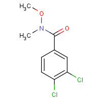 200802-01-3 3,4-dichloro-N-methoxy-N-methylbenzamide chemical structure