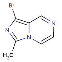 56481-29-9 1-bromo-3-methylimidazo[1,5-a]pyrazine chemical structure