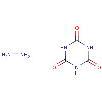 18836-29-8 hydrazine;1,3,5-triazinane-2,4,6-trione chemical structure