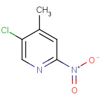 1374575-56-0 5-chloro-4-methyl-2-nitropyridine chemical structure