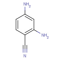 37705-82-1 2,4-diaminobenzonitrile chemical structure
