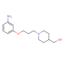 925921-06-8 [1-[3-(3-aminophenoxy)propyl]piperidin-4-yl]methanol chemical structure