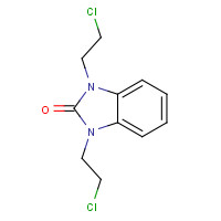 55470-74-1 1,3-bis(2-chloroethyl)benzimidazol-2-one chemical structure