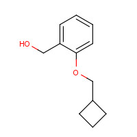 1253113-47-1 [2-(cyclobutylmethoxy)phenyl]methanol chemical structure