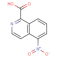 75795-40-3 5-nitroisoquinoline-1-carboxylic acid chemical structure