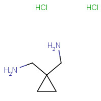 136476-40-9 [1-(aminomethyl)cyclopropyl]methanamine;dihydrochloride chemical structure