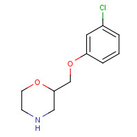 167273-59-8 2-[(3-chlorophenoxy)methyl]morpholine chemical structure
