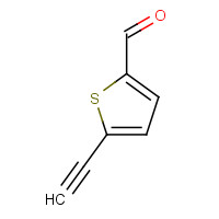 206768-21-0 5-ethynylthiophene-2-carbaldehyde chemical structure