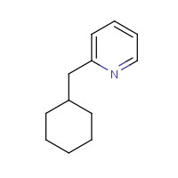 57756-06-6 2-(cyclohexylmethyl)pyridine chemical structure