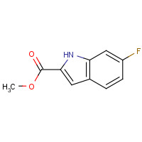 136818-43-4 methyl 6-fluoro-1H-indole-2-carboxylate chemical structure