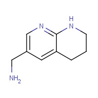959992-09-7 5,6,7,8-tetrahydro-1,8-naphthyridin-3-ylmethanamine chemical structure