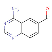 648449-11-0 4-aminoquinazoline-6-carbaldehyde chemical structure