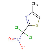 56204-83-2 2-[dichloro(nitro)methyl]-4-methyl-1,3-thiazole chemical structure
