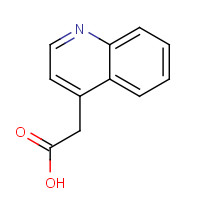 109922-57-8 2-quinolin-4-ylacetic acid chemical structure