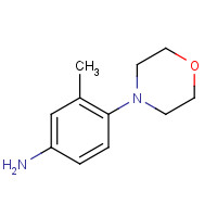 112900-82-0 3-methyl-4-morpholin-4-ylaniline chemical structure