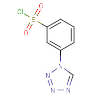 1094713-89-9 3-(tetrazol-1-yl)benzenesulfonyl chloride chemical structure