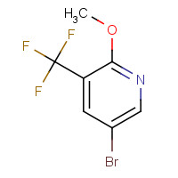 1214377-42-0 5-bromo-2-methoxy-3-(trifluoromethyl)pyridine chemical structure