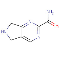 1170220-56-0 6,7-dihydro-5H-pyrrolo[3,4-d]pyrimidine-2-carboxamide chemical structure
