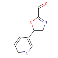 342601-37-0 5-pyridin-3-yl-1,3-oxazole-2-carbaldehyde chemical structure