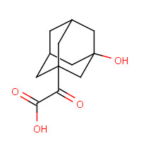 709031-28-7 2-(3-hydroxy-1-adamantyl)-2-oxoacetic acid chemical structure