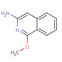 80900-33-0 1-methoxyisoquinolin-3-amine chemical structure