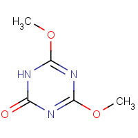 1075-59-8 4,6-dimethoxy-1H-1,3,5-triazin-2-one chemical structure