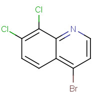 1070879-40-1 4-bromo-7,8-dichloroquinoline chemical structure
