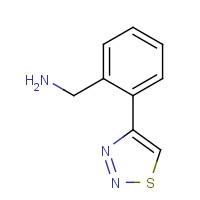 449758-12-7 [2-(thiadiazol-4-yl)phenyl]methanamine chemical structure