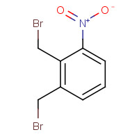 66126-16-7 1,2-bis(bromomethyl)-3-nitrobenzene chemical structure