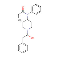 192385-57-2 N-[1-(1-hydroxy-2-phenylethyl)piperidin-4-yl]-N-phenylpropanamide chemical structure