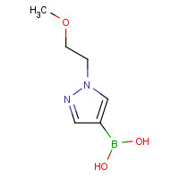 847818-59-1 [1-(2-methoxyethyl)pyrazol-4-yl]boronic acid chemical structure