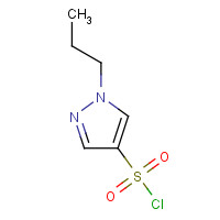 1006348-63-5 1-propylpyrazole-4-sulfonyl chloride chemical structure