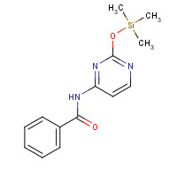 238096-55-4 N-(2-trimethylsilyloxypyrimidin-4-yl)benzamide chemical structure