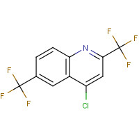 91991-79-6 4-chloro-2,6-bis(trifluoromethyl)quinoline chemical structure