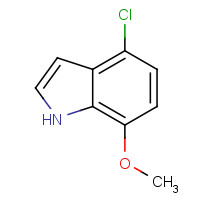 1000341-80-9 4-chloro-7-methoxy-1H-indole chemical structure